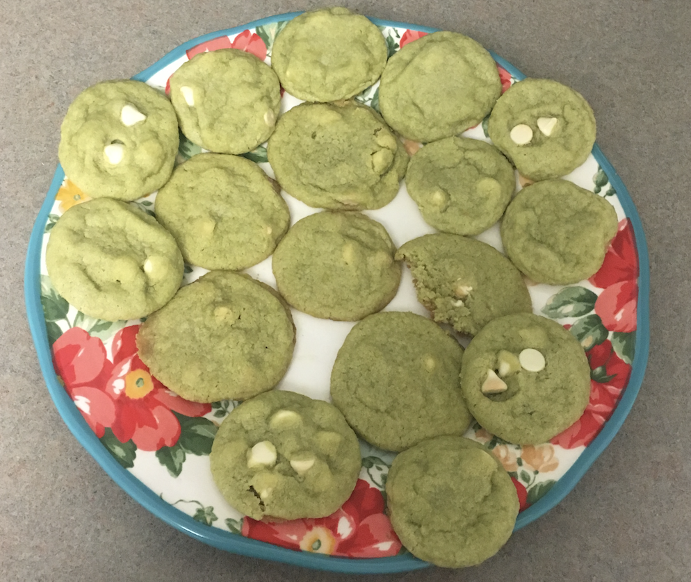 matcha cookies